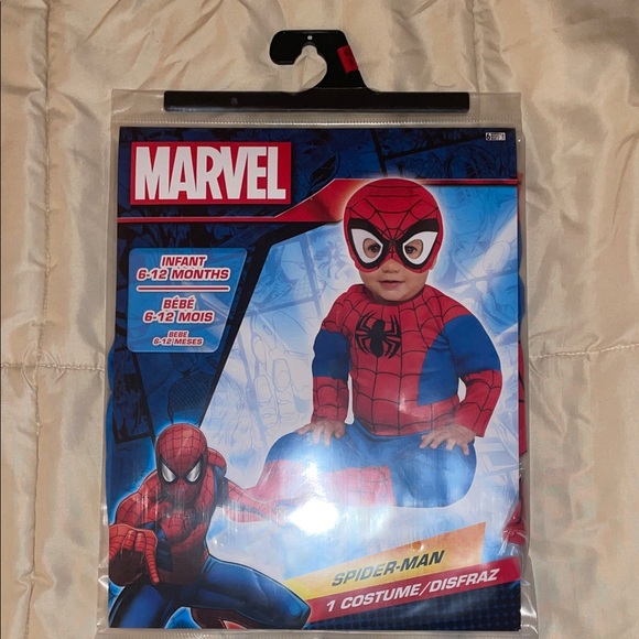 Marvel Spider-Man Baby Costume - Red and Blue - Picture 1 of 4